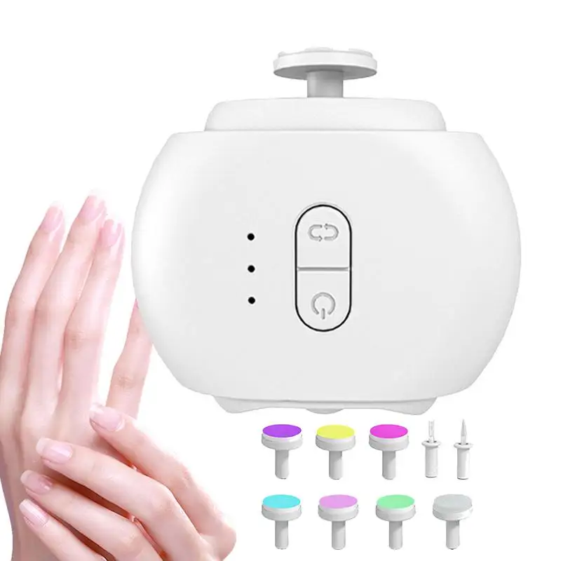 Automatic Nail Sharpener Electric Nail Trimmer Sharpener Small Size Nail Care Tool For Camping Picnic Home And Travel