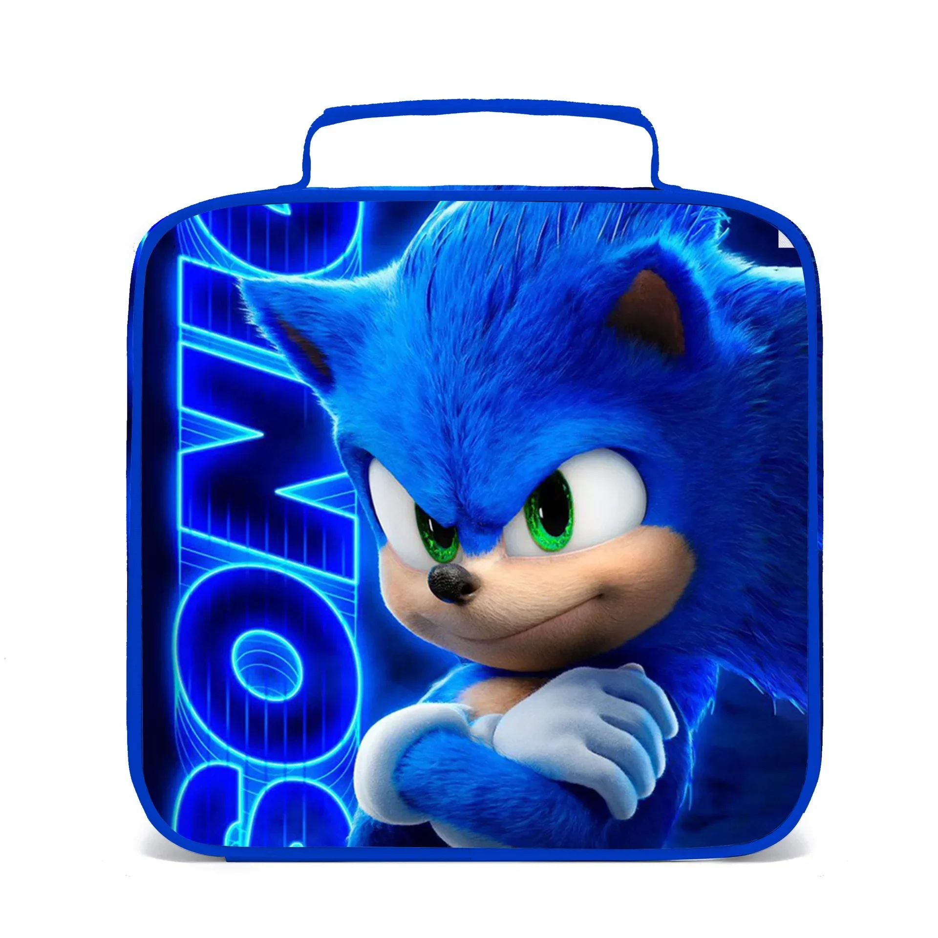 SONIC Sonic Bags for Primary and Secondary School Students and Children\'s Cartoon School Bag Mochila Ports Backpack Lightening