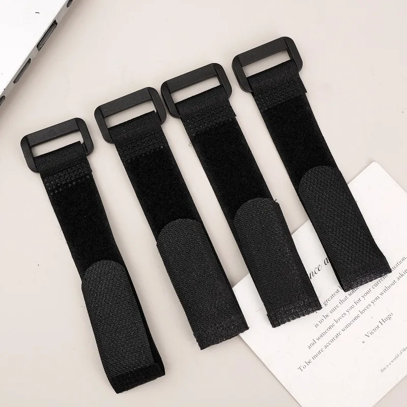 10–100 Stück wiederverwendbare Kabelbinder mit Klettverschluss, verstellbare Nylon-Kabelbinder, Nylon-Befestigungselemente, Kordelriemen, Organizer zur Sicherung von Drähten – Detail 12