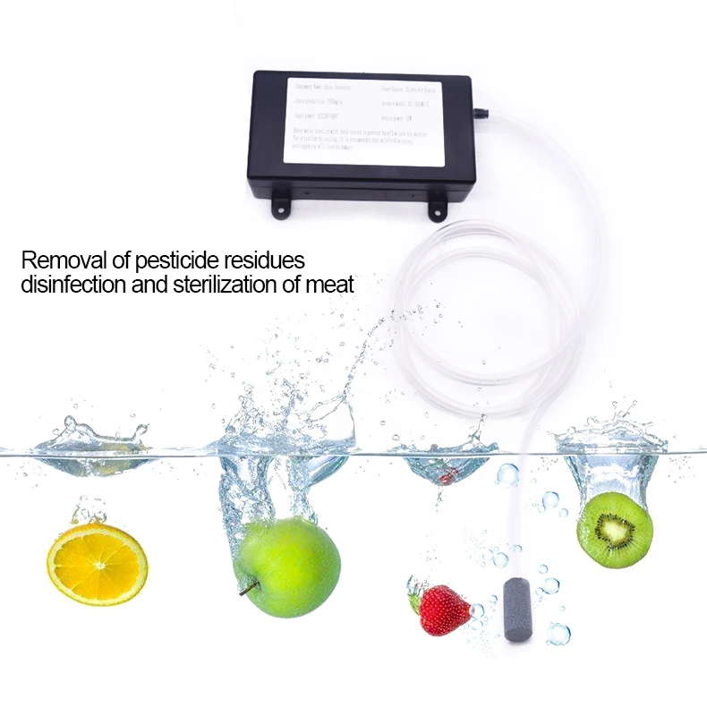 110V/220V 1000mg/h Ozone Generator Water Air sterilize Purifier Cleaner fruit vegetable fish tank disinfector EU US Plug