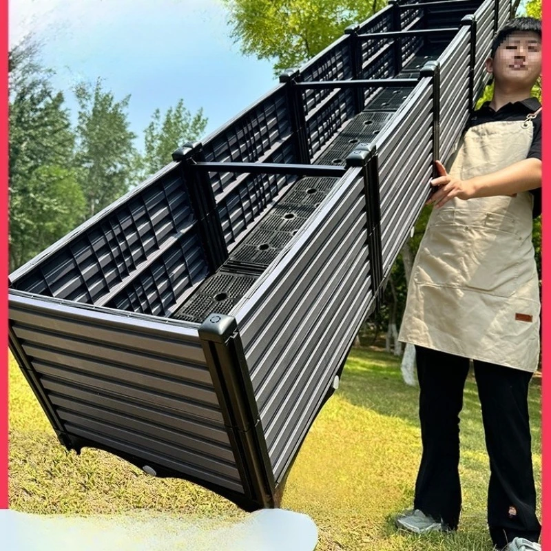 Roof vegetable planting box Balcony extra large planting box