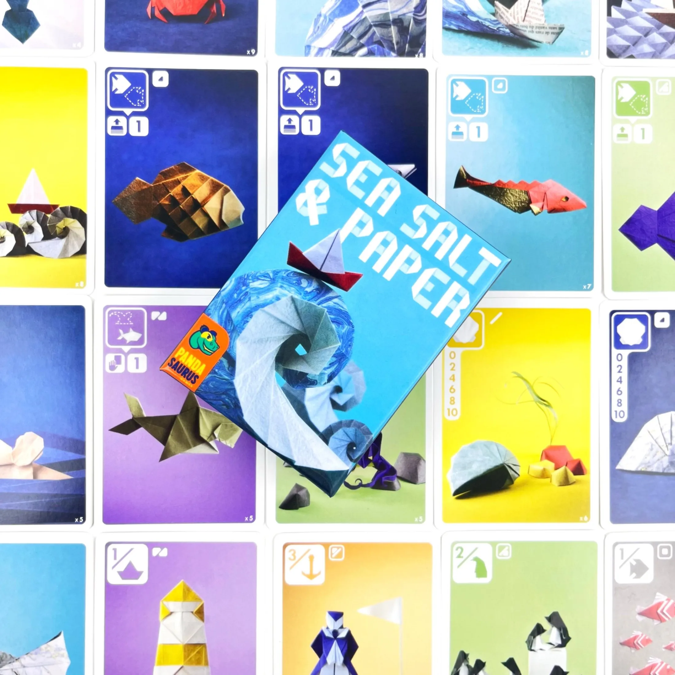 

Sea Salt and Paper Card Game - Extra Salt Expansion Card Game | Ages 14+ | 2-4 Players | 30 Minutes Board Game Deck