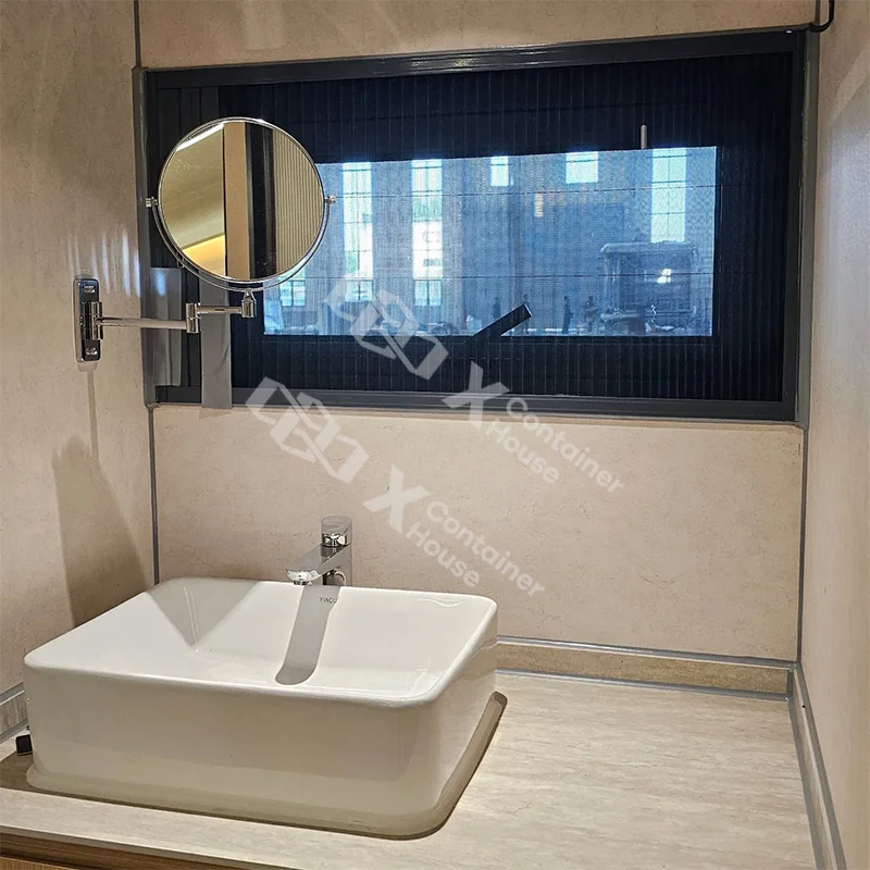 Outdoor placement of capsule home