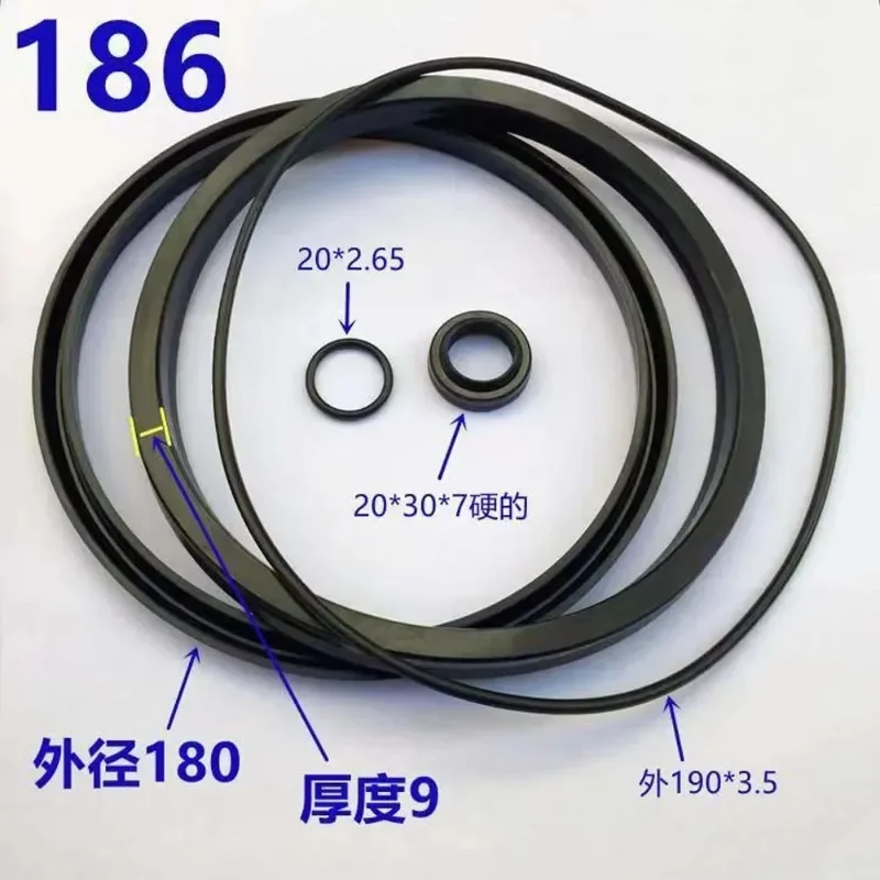 

1SET Tyre Changer Bead Breaker 186MM/200mm Cylinder Seal Kit For Tire Changer Machines High Quality