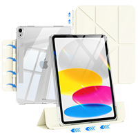 ZOYU for iPad A16 11/10th Sliding Detachable Cover,for iPad Pro 11 13  Air 11 Air 4/5 10.2 7/8/9th mini 67 Magnetic Buckle Cover