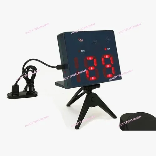 Monitor de béisbol terrestre con radar de velocidad de hockey sobre hielo