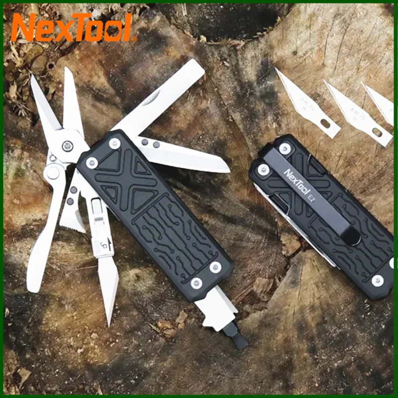 

NexTool Pocket Multitool E1 10 In 1 Folding Knife Scissors File Outdoor Hiking Camping EDC Equipment Folding Multitool Hand Tool