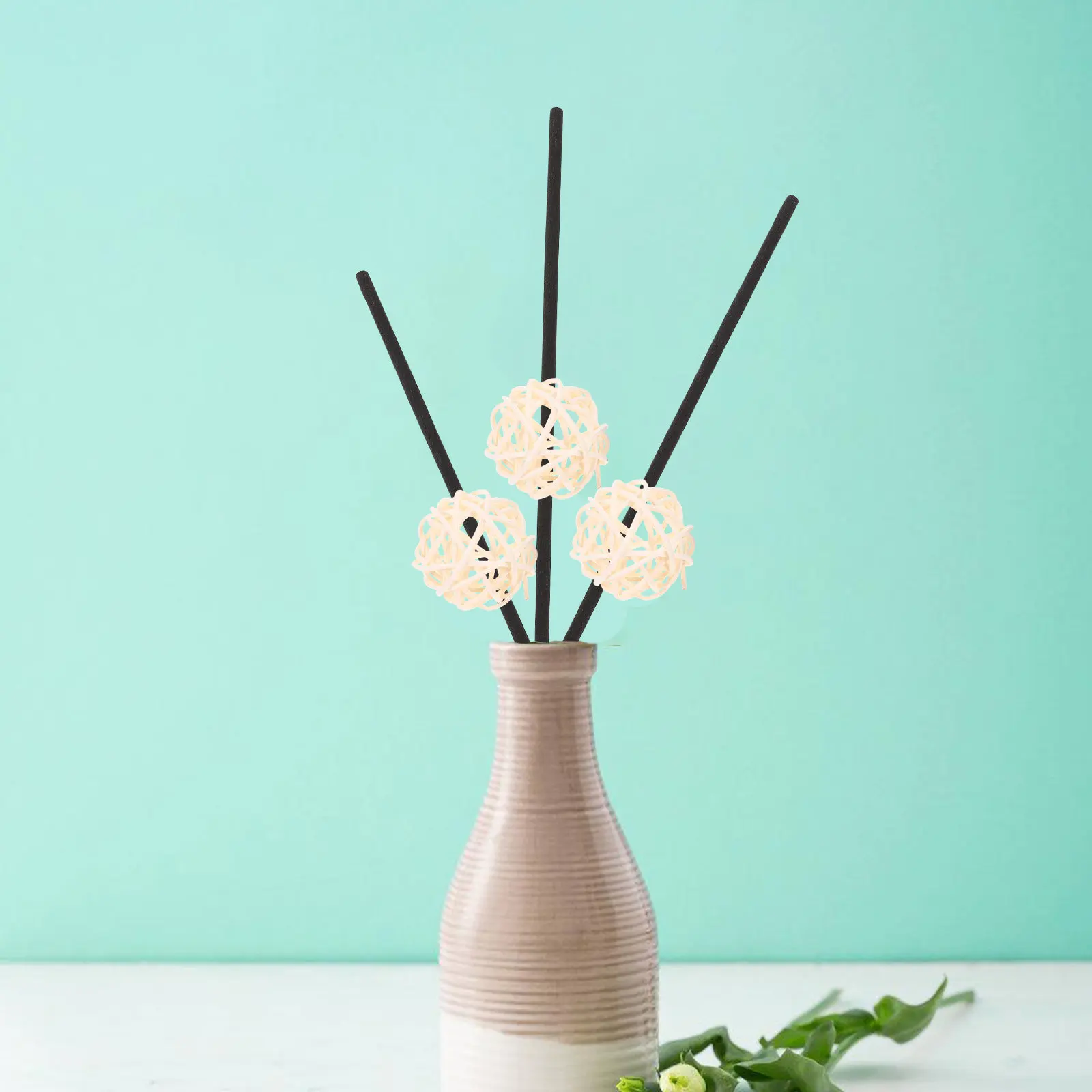 

20Pcs Aromatherapy Rattan Balls Fragrance Diffuser Replacement for Empty Sticks Home Office Bathroom Decor Vase Fillers Wicker