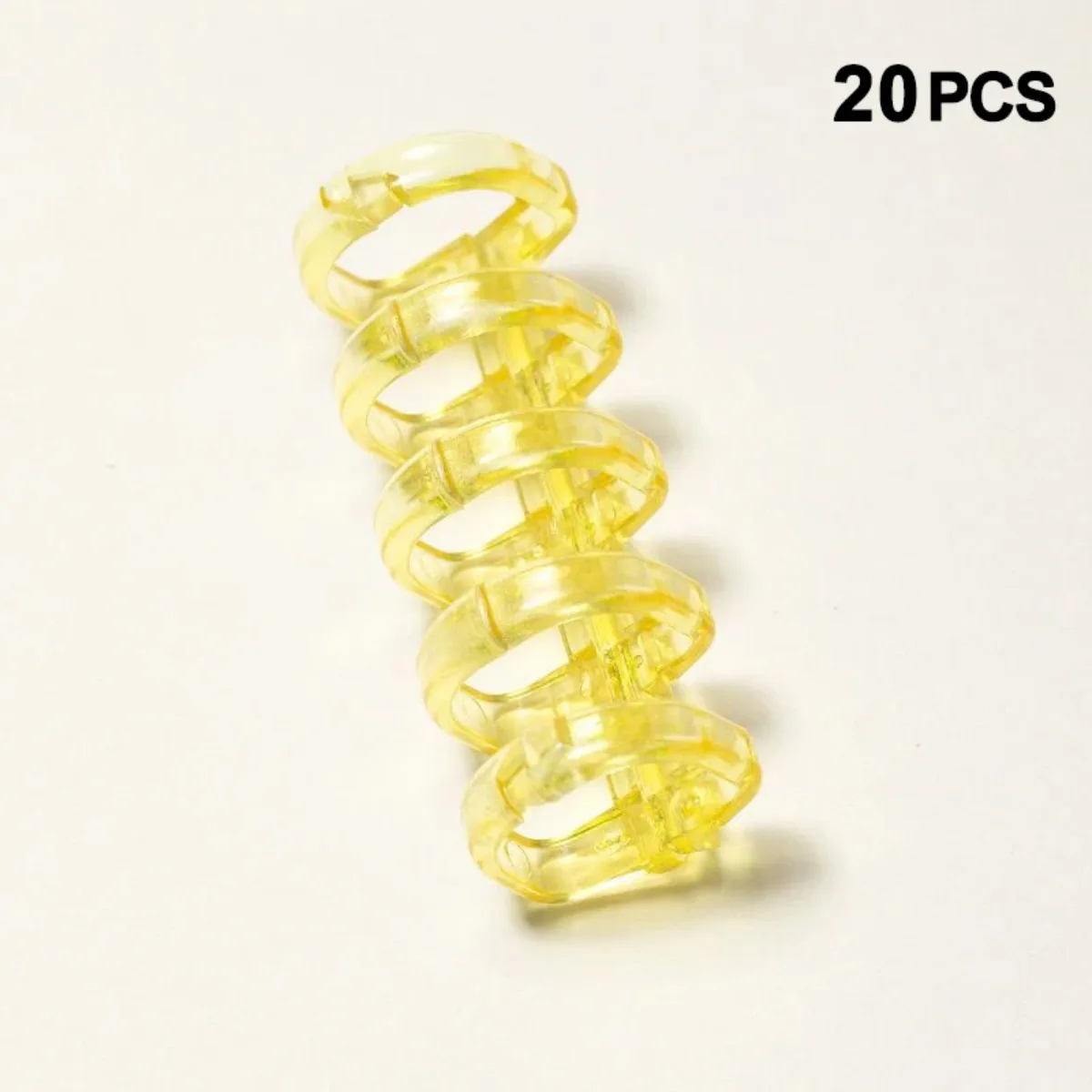 20Pcs Binder Buckle Loose Leaf Binding Rings