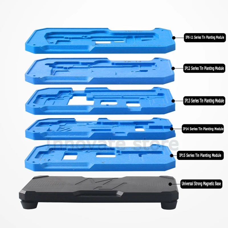 Pflanzung Zinn Plattform Mijing Z20 Pro 22 in 1 umfassenden Zinns tation für IPX-15Pro max Mid Layer Stahlgitter Magnet Zinn Tisch