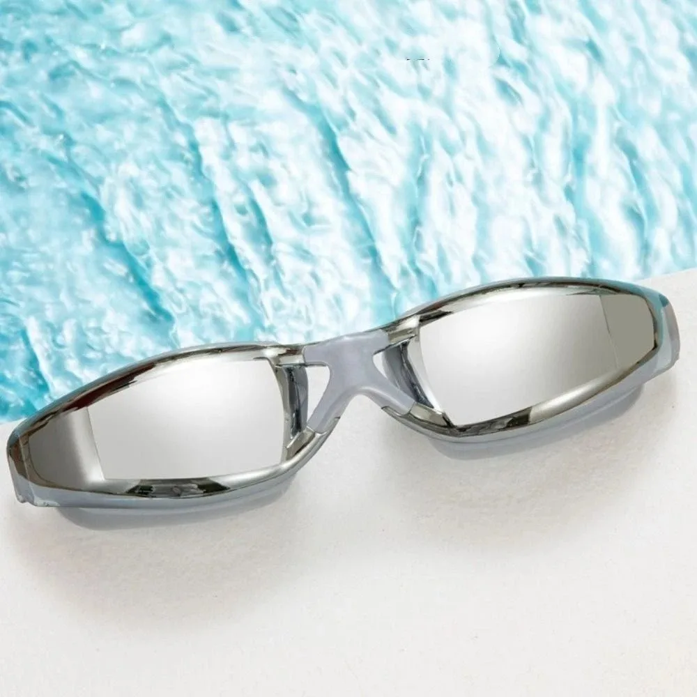 للجنسين مكافحة الضباب نظارات السباحة قابل للتعديل الأشعة فوق البنفسجية حماية قصر النظر نظارات السباحة مقاوم للماء نظارات السباق قصر النظر تصحيح #4