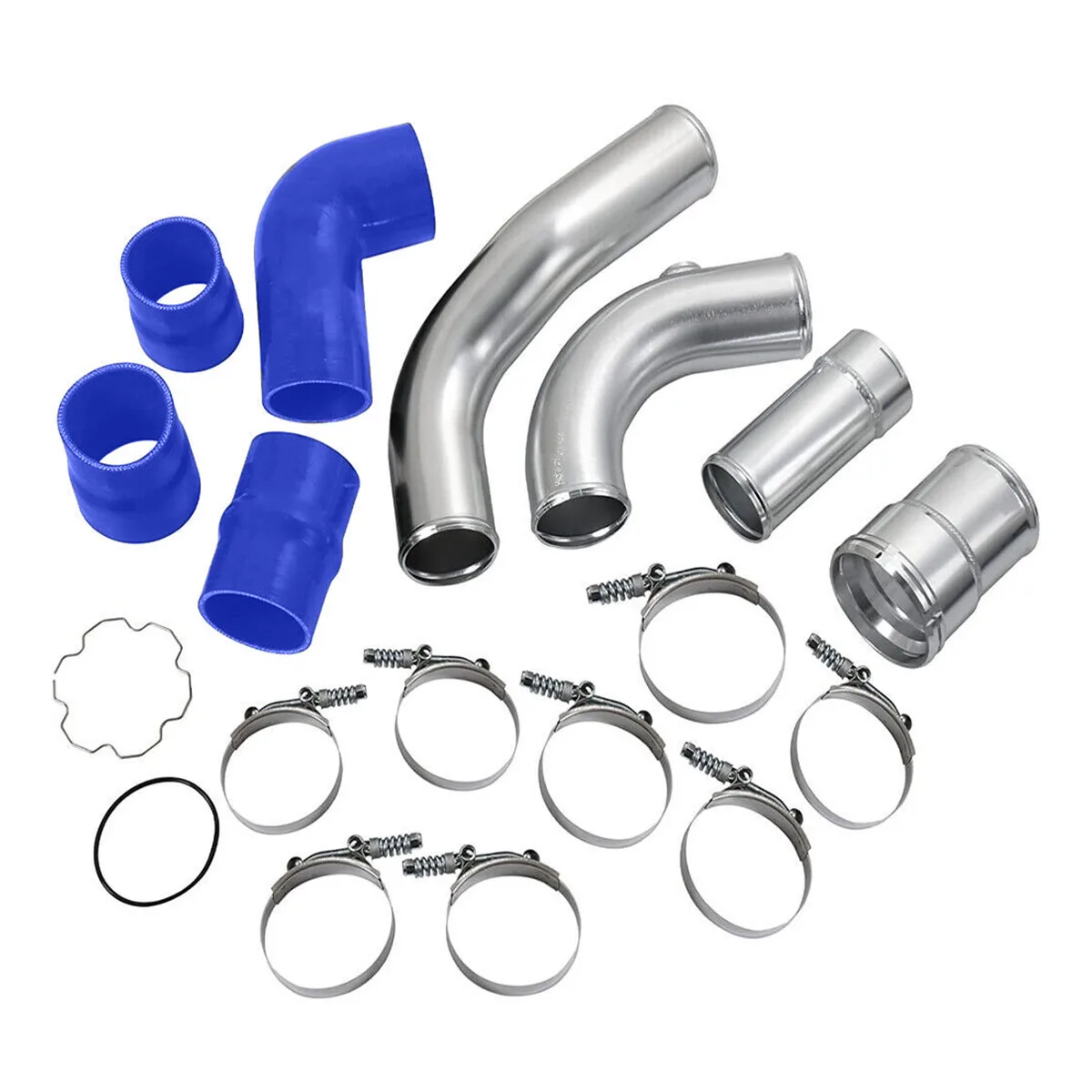 ترقية أنابيب المبرد الداخلي البارد والساخن لسيارة فورد 6.7L Powerstroke ديزل 2011-2016 أزرق