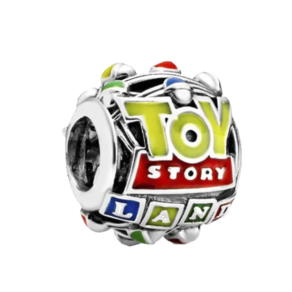 جديد 925 فضة Miniso قصة لعبة وودي الطنانة الخفيفة جيسي سحر مطرز صالح الأصلي سوار DIY السيدات فتاة مجوهرات