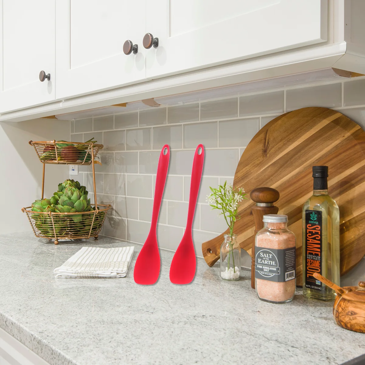 

2 Pcs Hot Oven Spatulas Kitchen Appliances Electric Cooker Serving Utensils for Cooking
