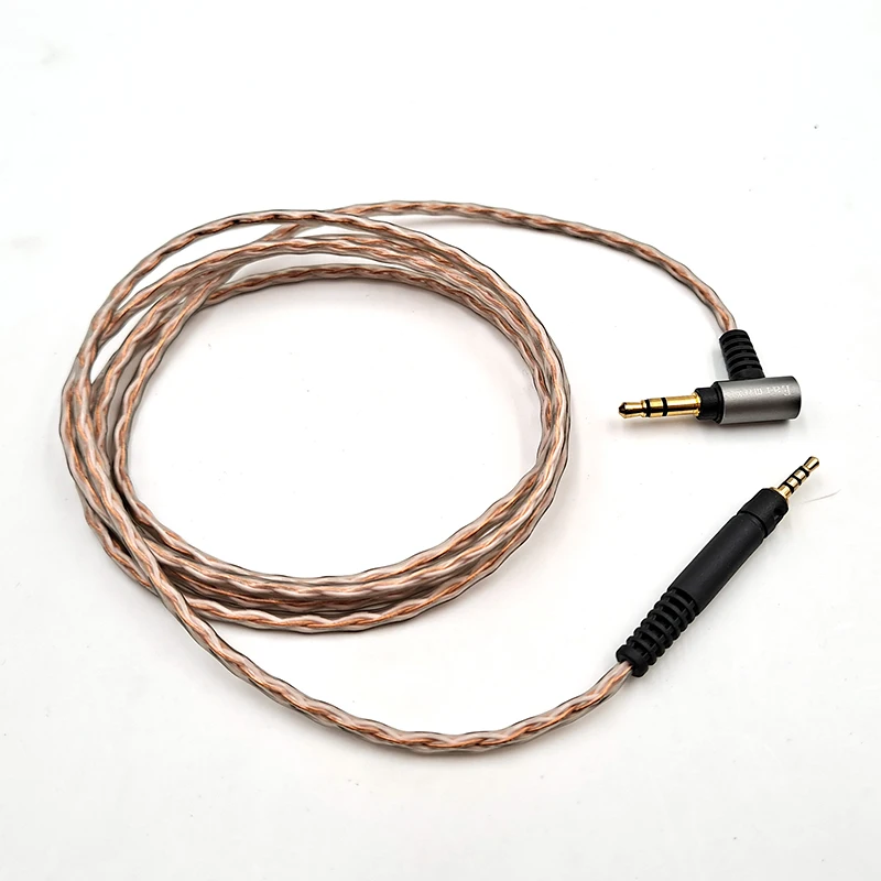 For Sennheiser HD598 HD560s HD400pro HD2.30 Earphone Replaceable 4.4mm 3.5mm 2.5mmBalanced Single Crystal Copper Upgrading Cable