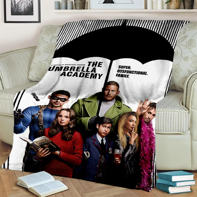 

The Umbrella Academy Superpower TV Blanket,Soft Throw Blanket for Home Bedroom Bed Sofa Picnic Travel Office Cover Blanket Kids