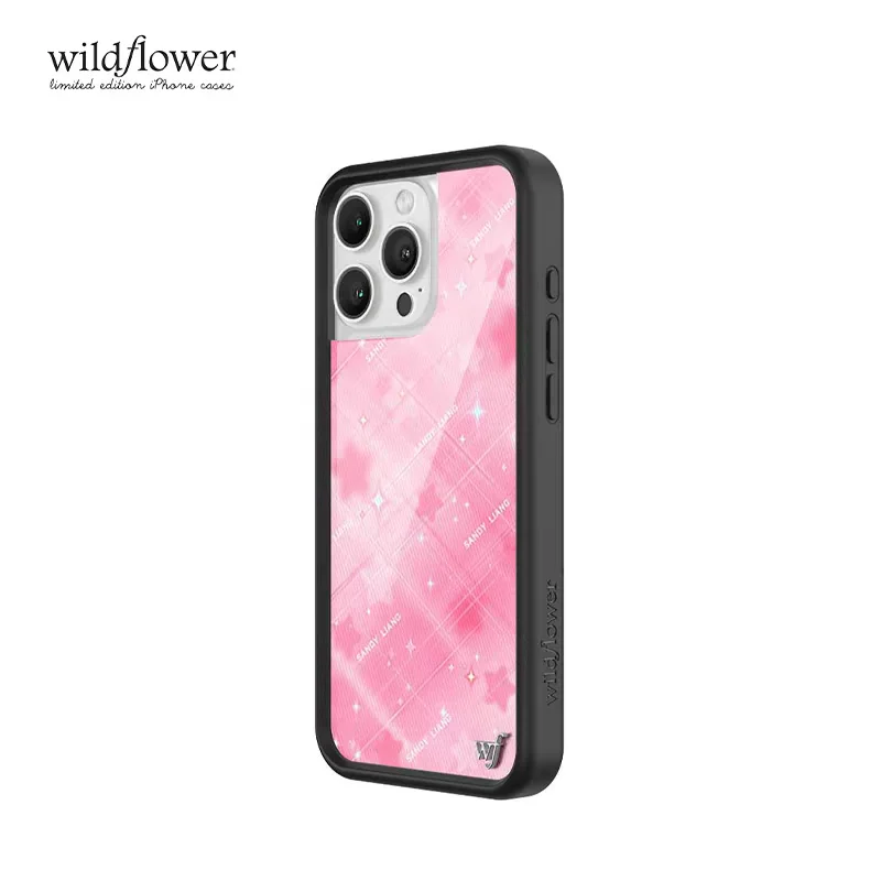 حافظة لهاتف آيفون 12 13 14 15 16 17 Pro Max Plus Air 16Pro wf Pink STAR ستاردست