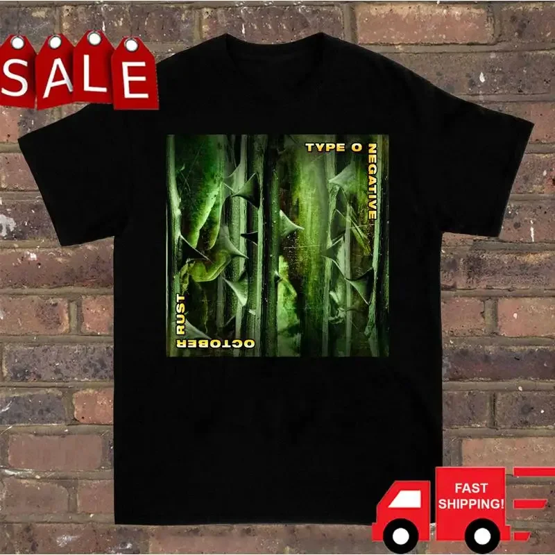 October Rust Type O Negative Band World Tour T Shirt Black S 5Xl
