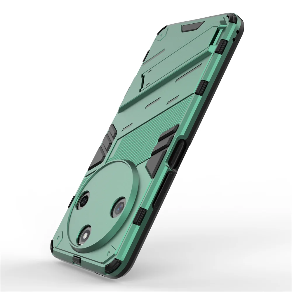 حافظة ظهر لهاتف Honor X9C بمسند ذكي مضاد للصدمات من مادة TPU الصلبة، حافظة من البلاستيك الصلب الهجين لهاتف Honor X60 #4