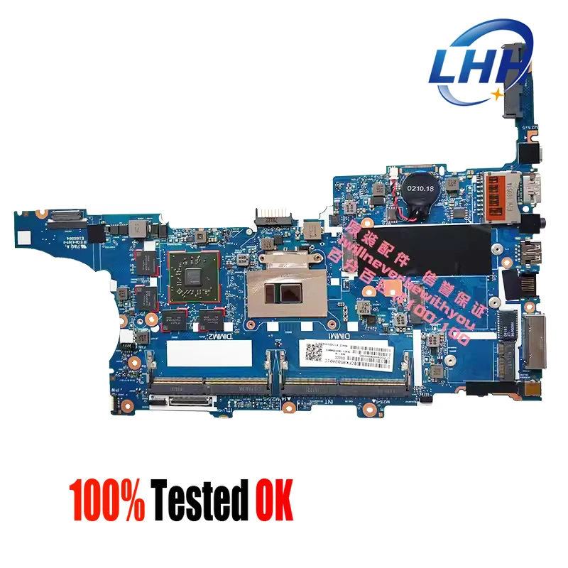 6050A2854301-MB-A01 Mainboard for HP Elitebook 840 G4 850 G4 Laptop Motherboard with I5-7200U I7-7500U CPU M350 2G GPU DDR4