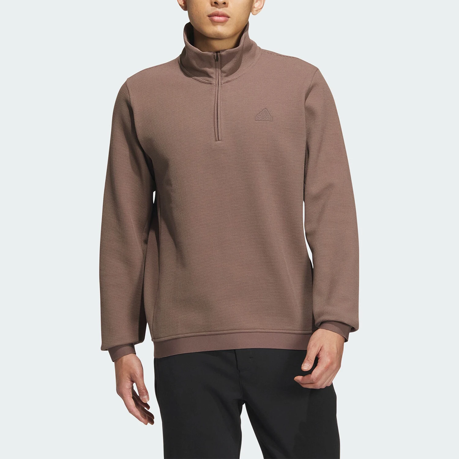 

Adidas genuine genuine New Men's Fashion Knit Collar Hooded Sweatshirt IZ1590