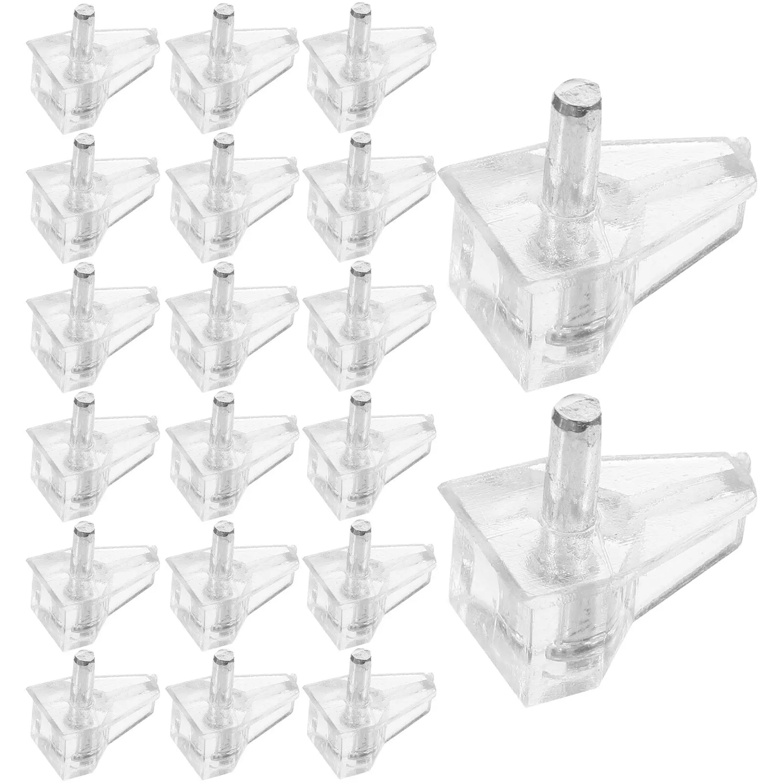 100pcs Shelf Support Pegs for Bookshelf, Cabinet, Cupboard, Pantry & Display – Smooth Edges, Easy Install, Safe