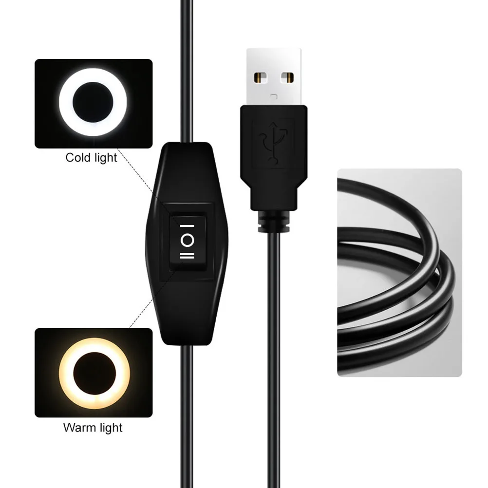 1 قطعة LED مصباح قابل للطي كليب نوع حماية العين ضوء مانيكير سطح المكتب آلة الوشم الإضاءة LED مصباح قابل للطي