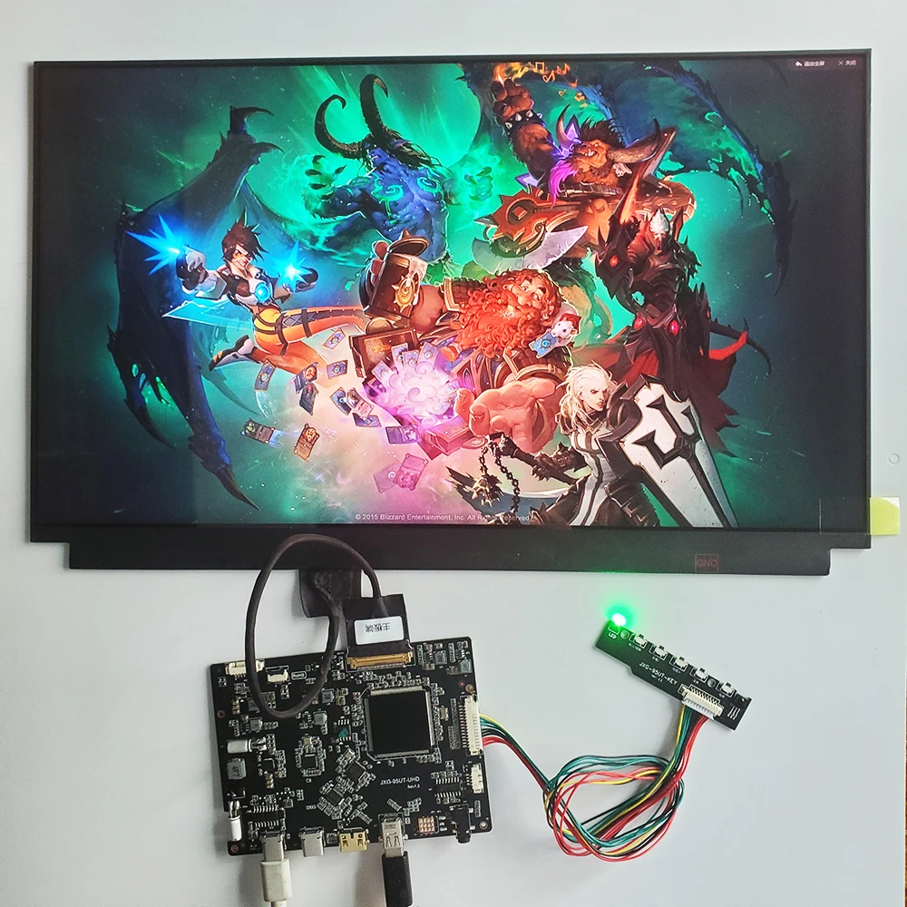 4K driver board type-c first-line wireless projection screen DIY portable display 120HZ 144HZ touch HDR