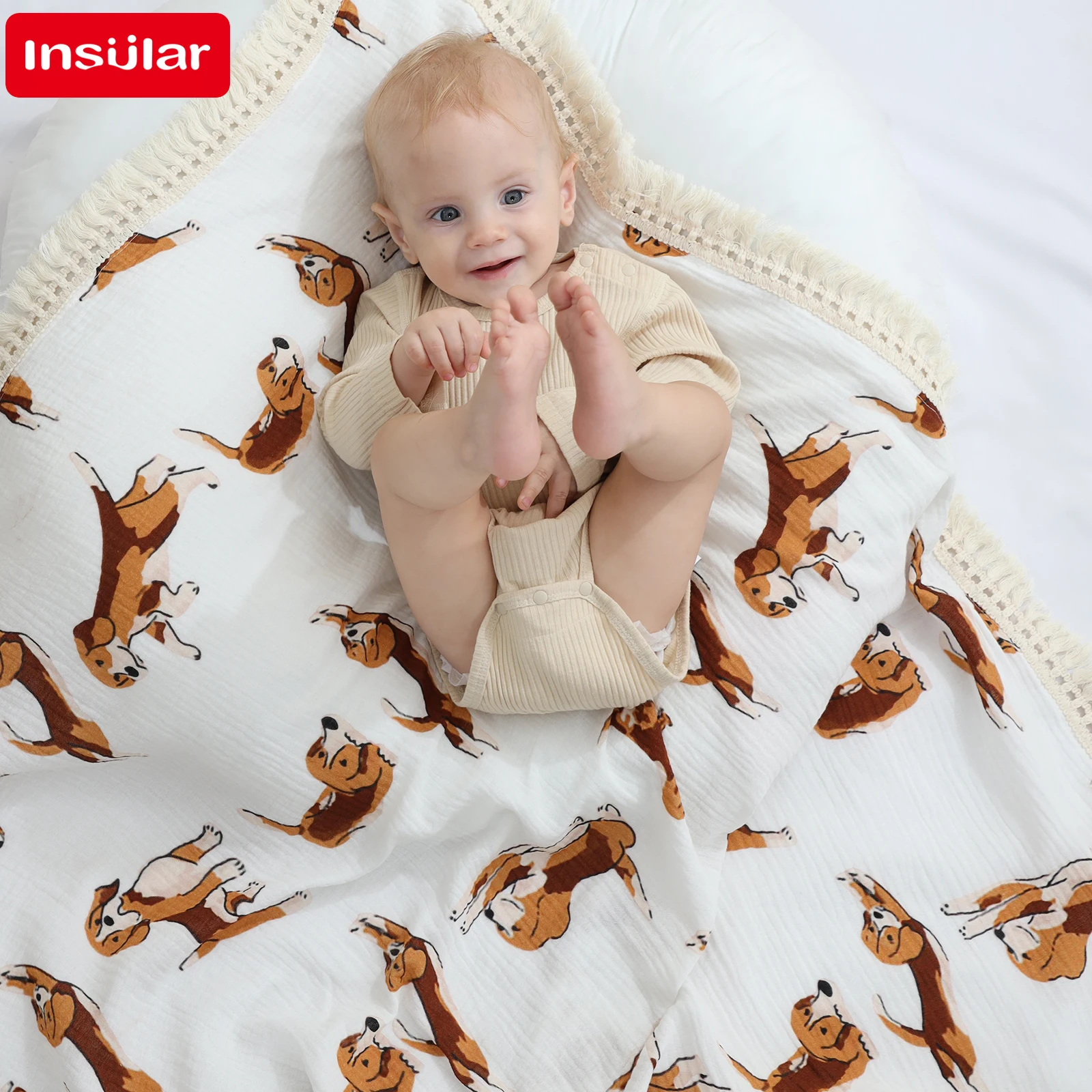 

Универсальное новое детское одеяло с супермягкой подкладкой в горошек для кроватки, коляски и кровати для мальчиков, девочек, новорожденных и малышей