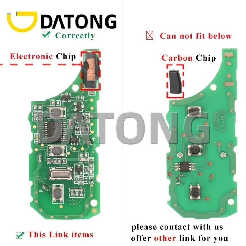 CHANKey 315/433MHz ID46-PCF7941 Chip 3B Flip Remote Control Car  Fob For RANGE ROVER Sport Land Rover Discovery 3 Full