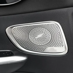 Car Audio Speaker Cover Door Speaker Cover Horn Trim Accessories For Mercedes-Benz C-Class W206 C200 C220 C260 C300 2022 2023