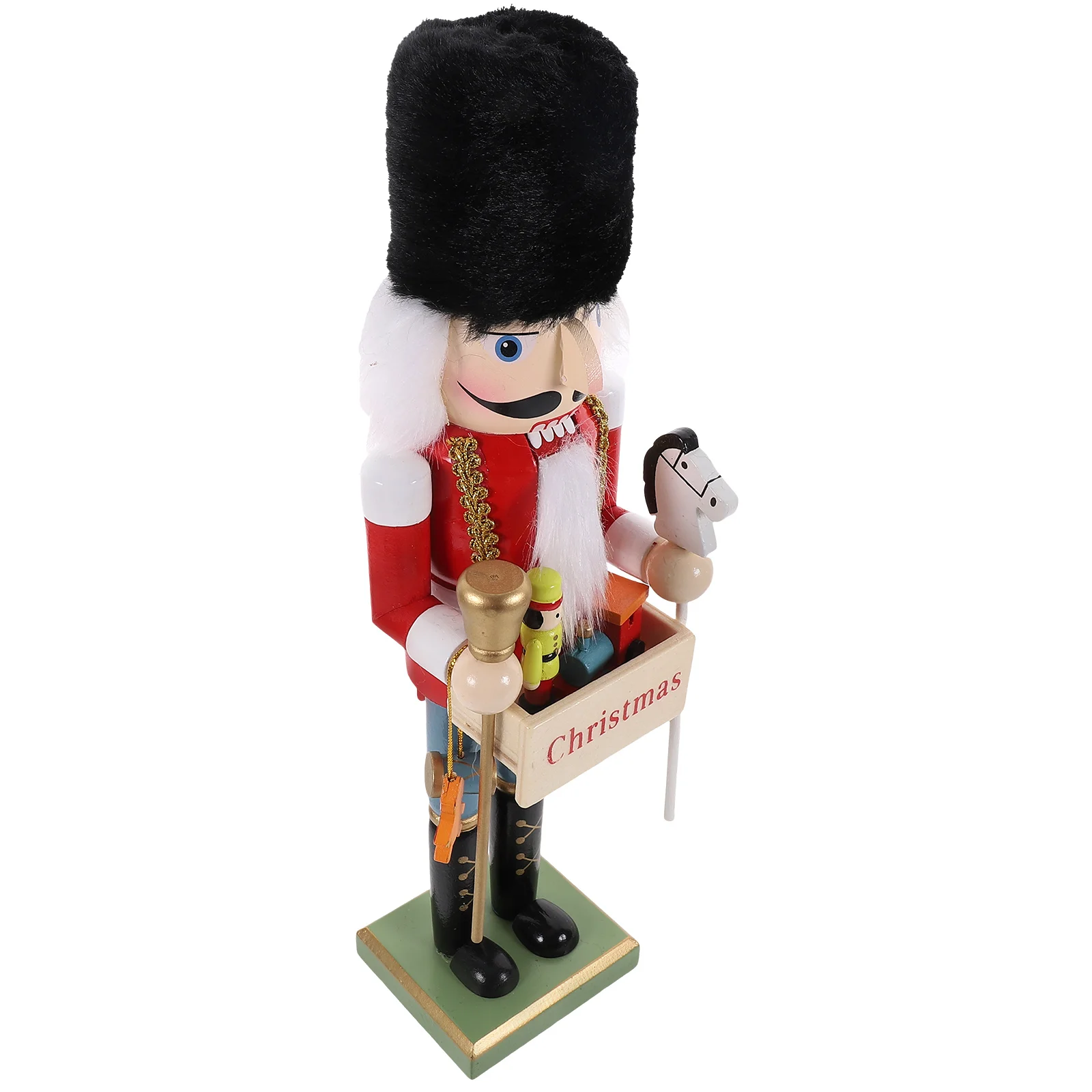 

Christmas Nutcracker Dining Table Decor Xmas Party Small Baby Desktop Plush Figures Office