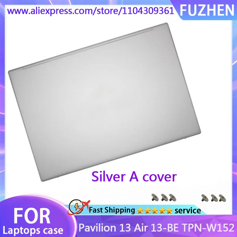 NEW For Pavilion 13 Air 13-BE TPN-W152 LCD Back Cover M52781-001 4600NE2K000/palm rest/ Bottom Case/Silver Front Panel