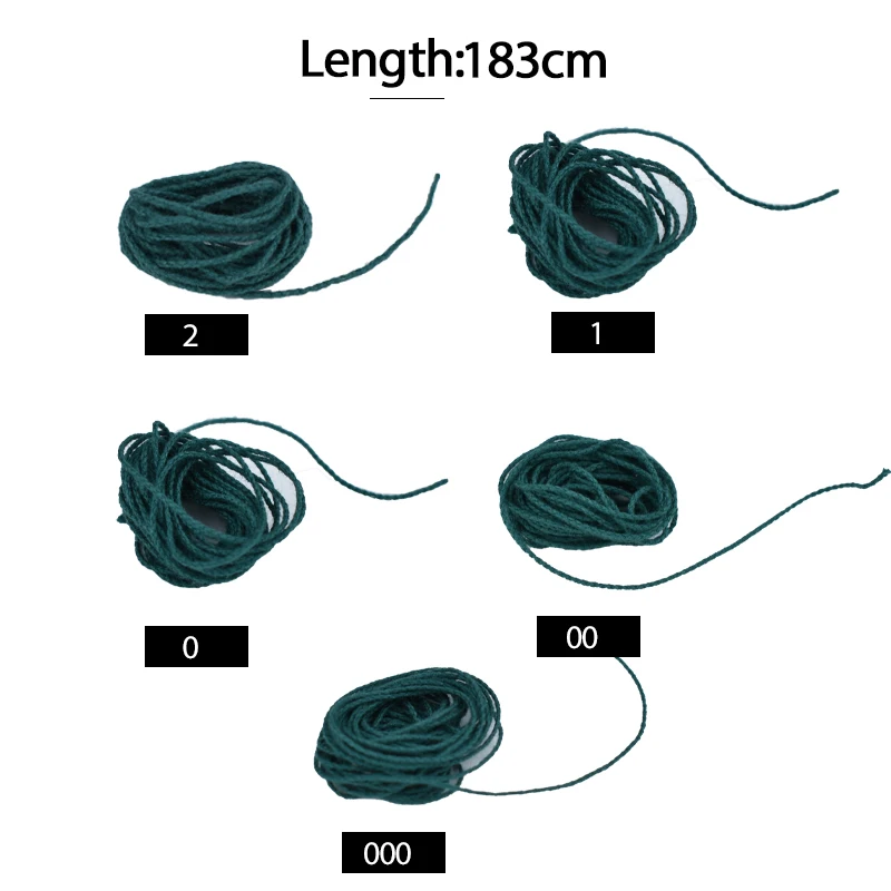 Cordón  retracción gingival  hilo Dental  1,83 M, línea  goma  algodón tejida, Material sechable para ntista