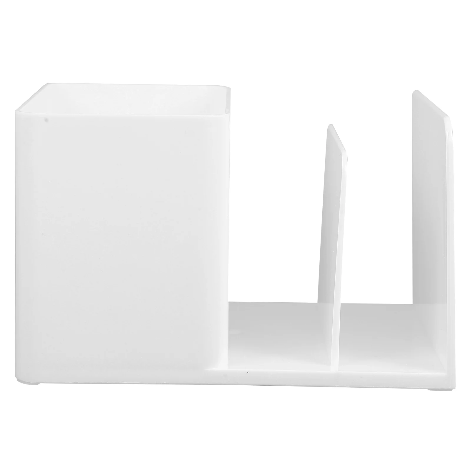 

Plastic Desktop Letter Document Organizer Multifunctional Pencil Holder File Storage Box Office Desktop Mail Sorter Organizer