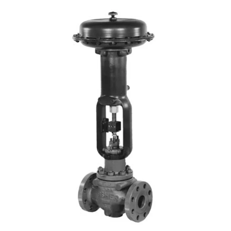 EZ Sliding-stem Control Valve 657 Actuator Trim Temperature Capability With Standard Metal Seats NPS