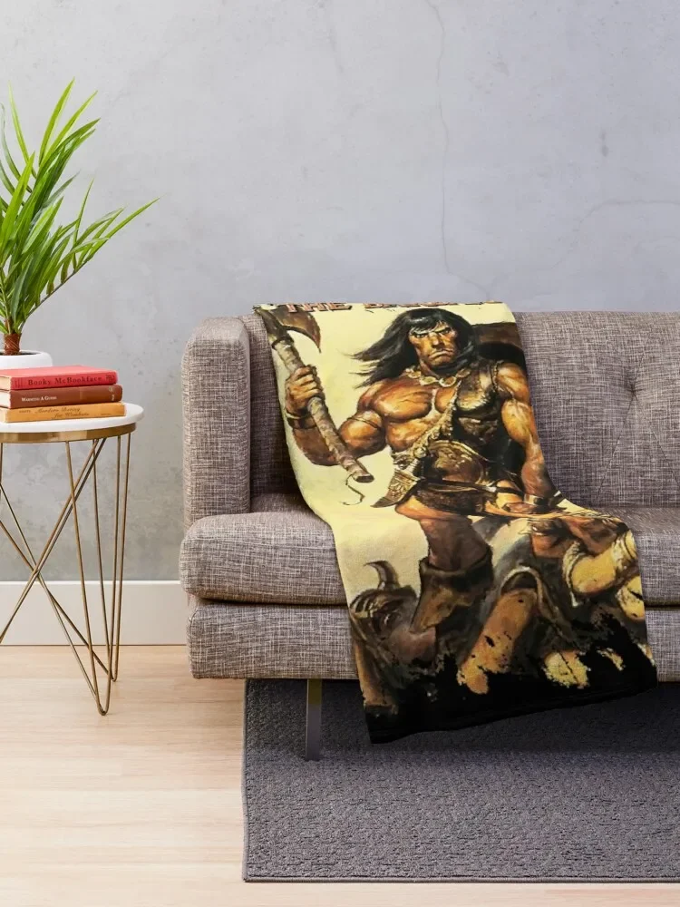 Conan the Barbarian Essential Throw Blanket Beautifuls christmas gifts Loose Warm Blankets