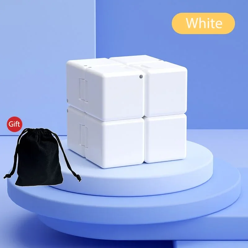 SENGSO Infinity Cube Fidget Cube Nuova versione Fidget Finger Toys per alleviare lo stress e l'ansia/ADHD Regali sensoriali ultra durevoli