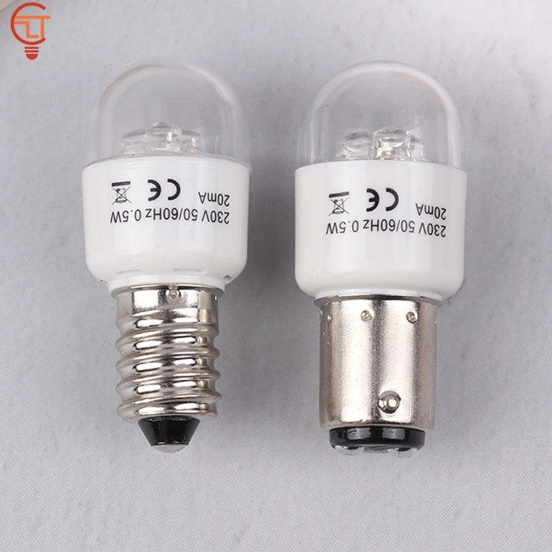 1Pc BA15D/E14 Universal LED Home Household Sewing Machine LED Light Bulbs For Home Sewing Machine Bulbs Accessories