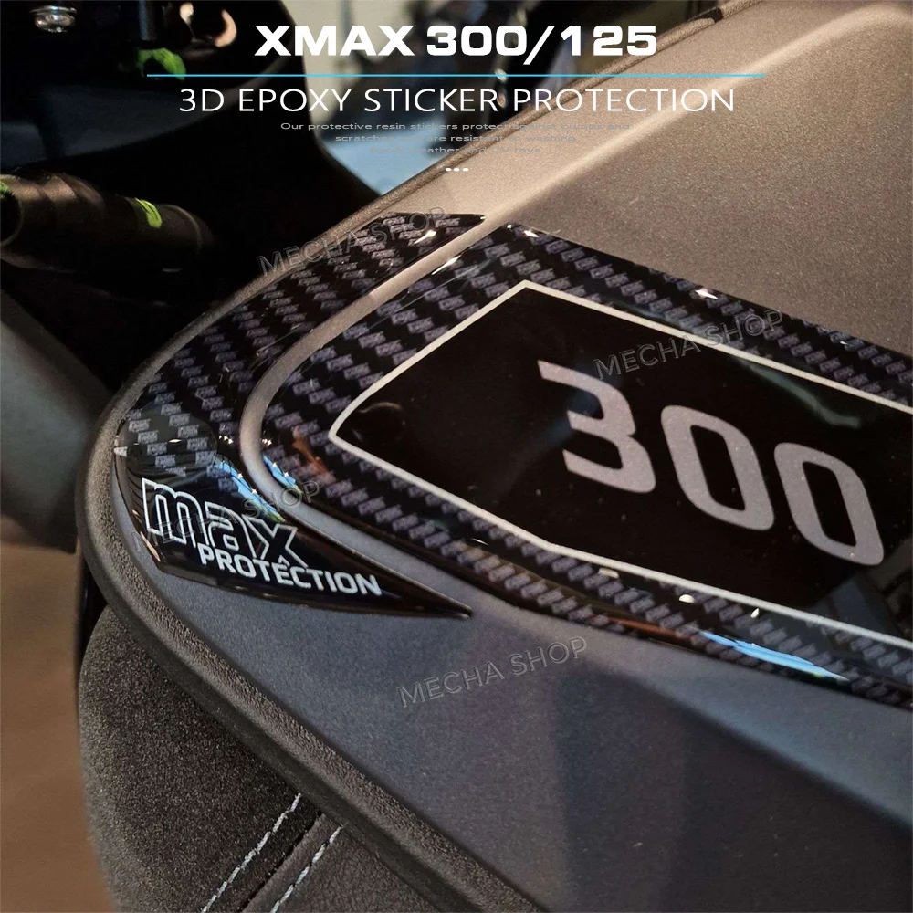 

Комплект 3D-наклеек из смолы для обтекателей XMax 300 Xmax125 2023 2024 2025 2026