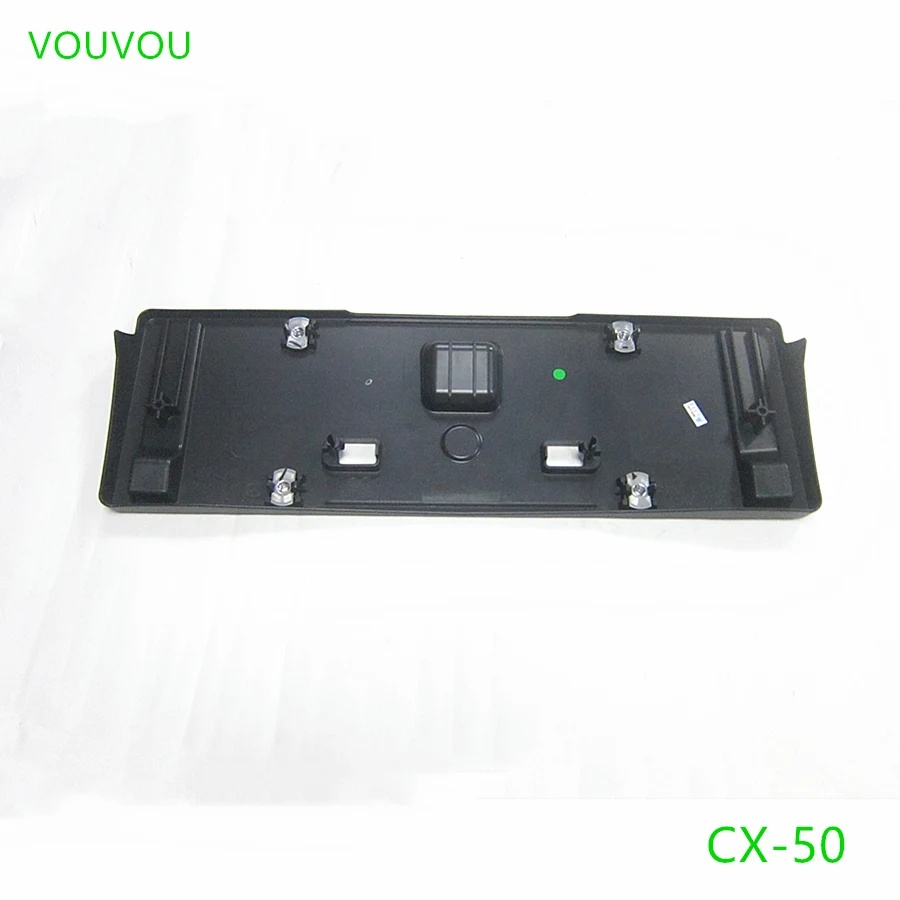 vouvou Car accessories body parts 50-170 front license number plate holder for Mazda CX-50 2022-2024