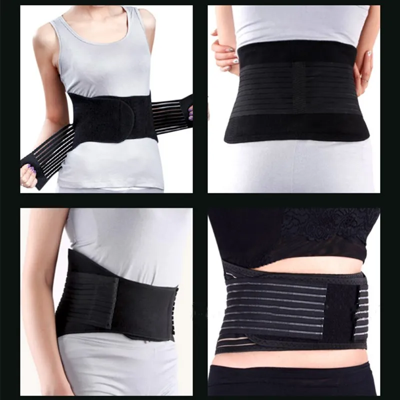 Tourmaline Self-heating Waist Support Belt Magnetic Therapy Back Spontaneous Heating Brace Massage Warm Waist Lumbar Pain Relief