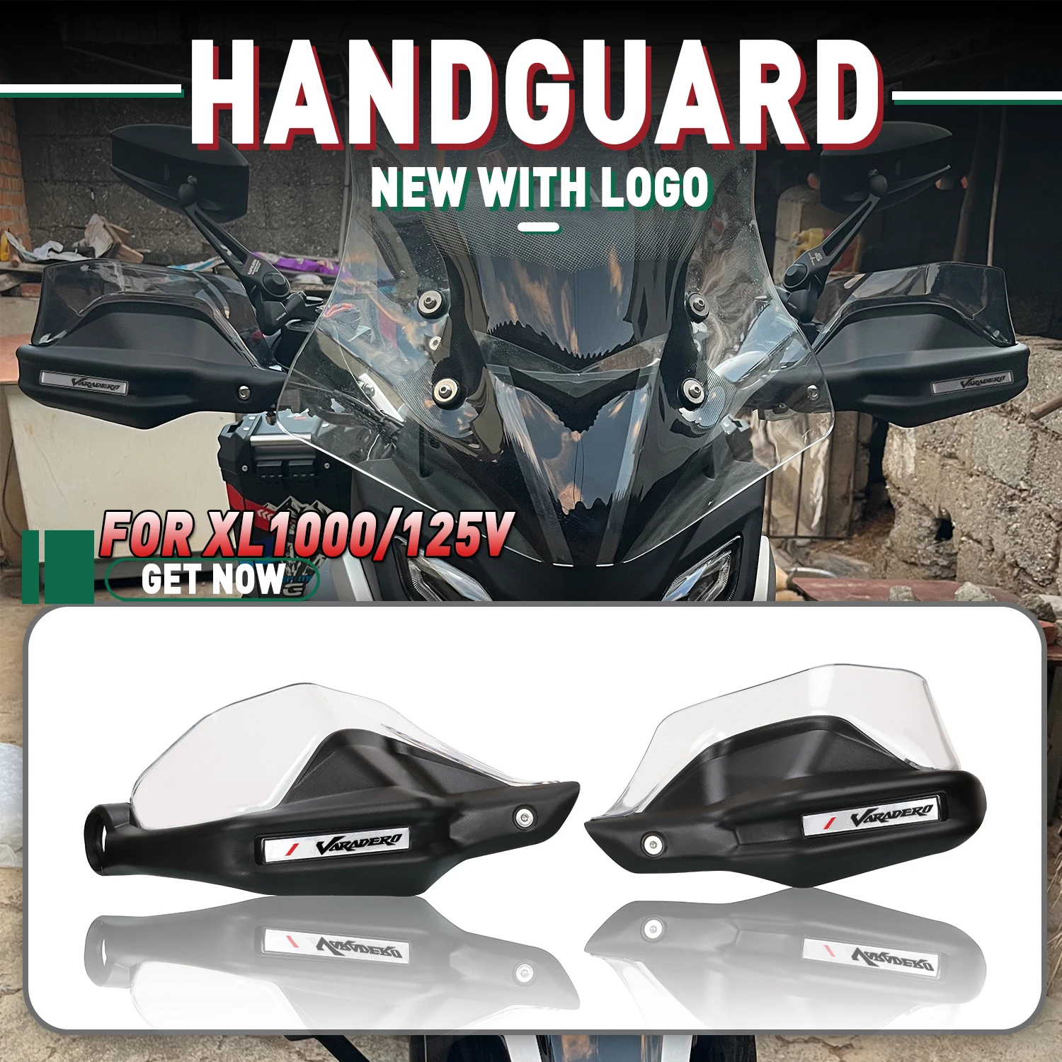 Per Honda XL1000V XL125V Varadero 1000V XL CON LOGO Varadero Moto Paramani Paramani Parabrezza Protezione Della Mano