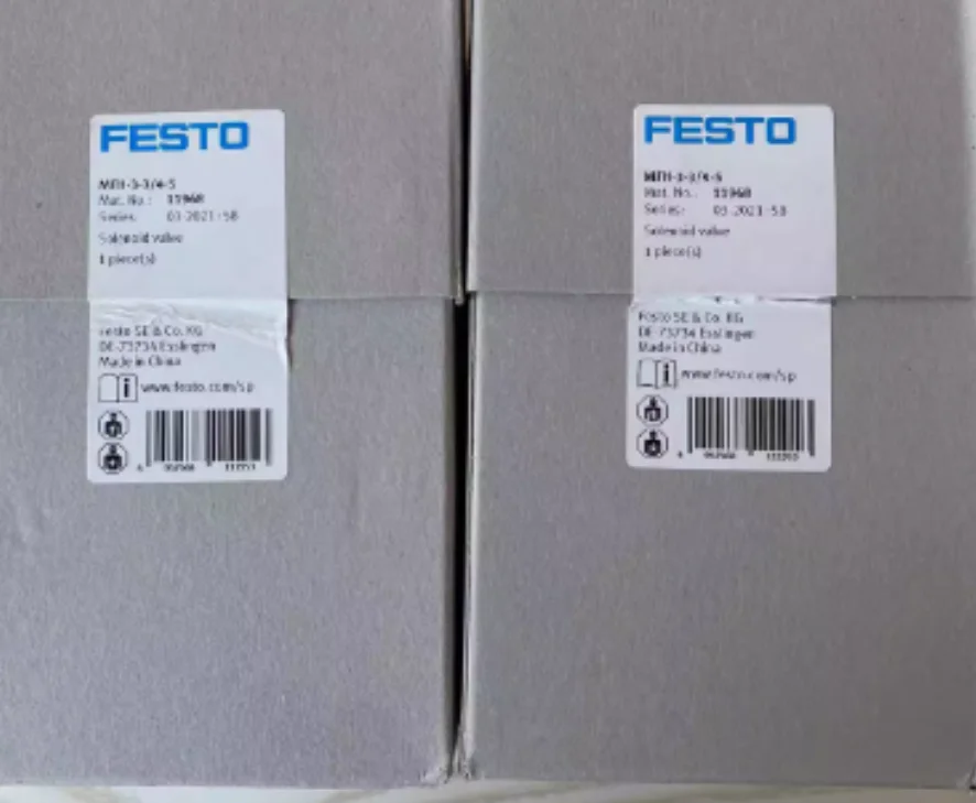 

New original FESTO Solenoid valve MFH-3-3/4 11967 MFH-3-3/4-S 11968