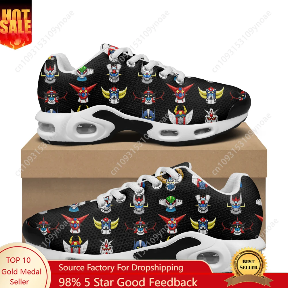 

Mazinger Z Air Cushion Sports Sneakers Lovely Anime Shoes Mens Womens Teenager High Quality Footwear Custom Made Mesh Sneaker