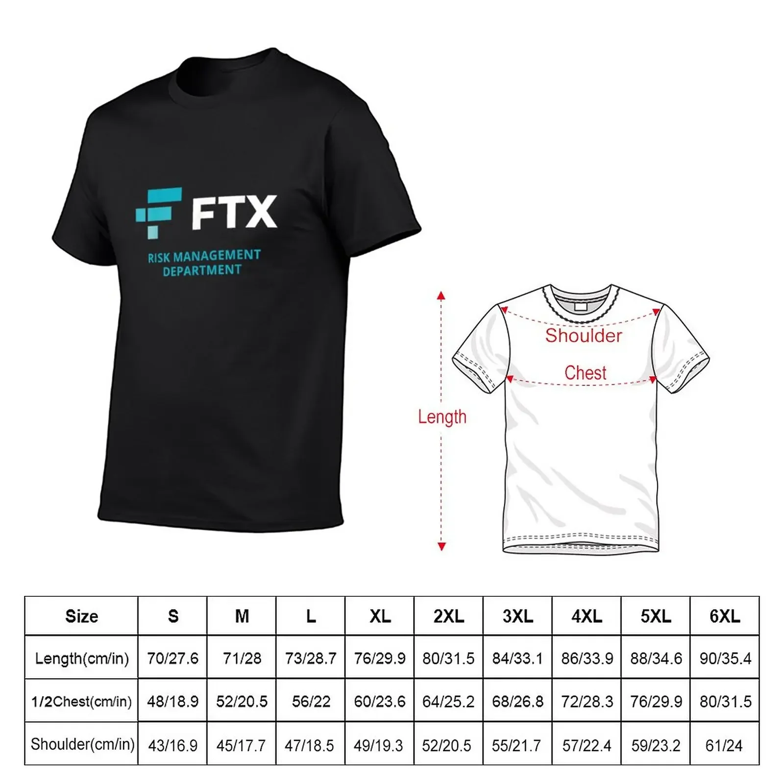 New FTX Risk Management Department T-Shirt shirts graphic graphics tee shirts for men