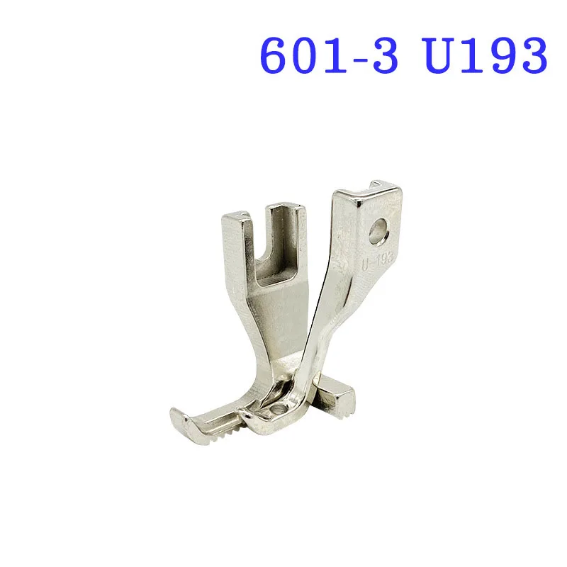 1/2PCS Industrial Walking Foot #601-3+U193 #U192R+U193R Right&Left Toe Zipper Foot/Compensating Foot Sewing Machine Accessories