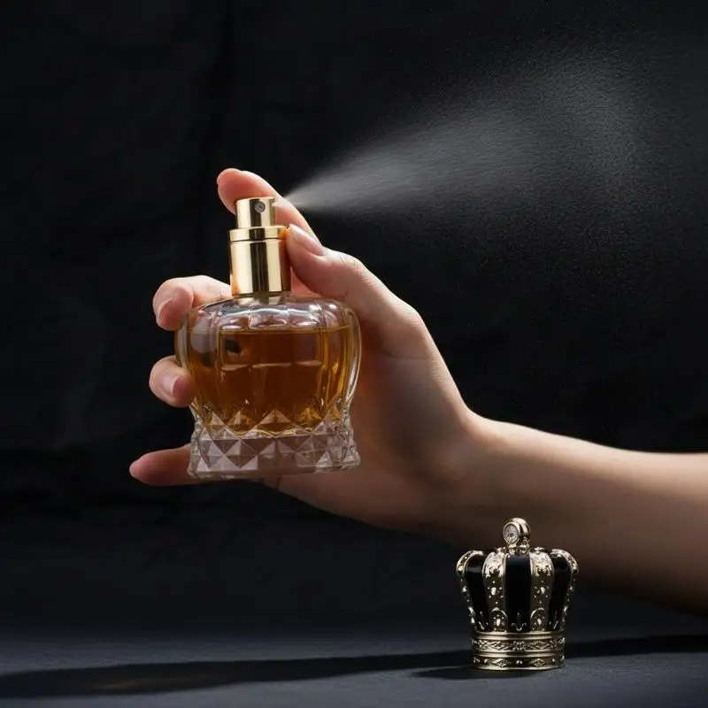 

Unique 50/100ml Premium Perfume Bottle Clear Thickened Glass Empty Spray Bottle Crimp Nick Bayonet Bottle Need A Tool