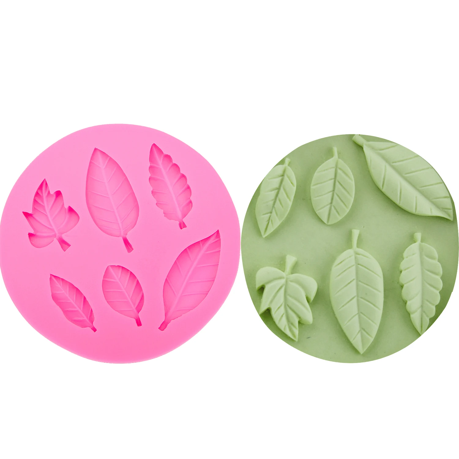 Maple Leaf Silicone Mould leaves Fondant Chocolate Sugarcraft Mold Cake Decoration Bakeware Molds