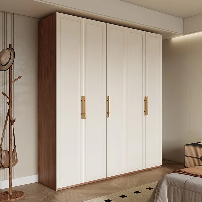 Bedroom Modern Wardrobe Clothing Closet Simple Popular Wardrobe Nordic Vintage Elegant Armarios Ropa Dormitorio Home Furniture